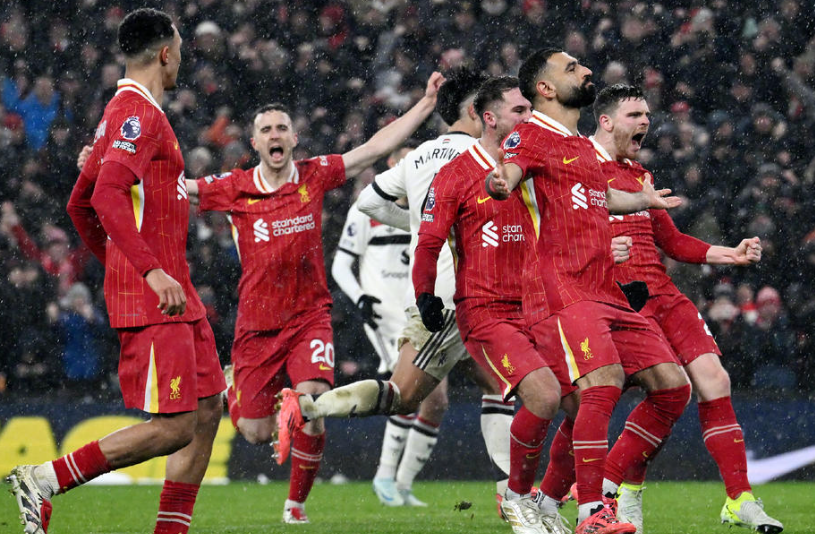 利物浦客场不敌曼联，积分境地有所波动的简单介绍